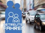 Klappkarte Betreutes Fahren